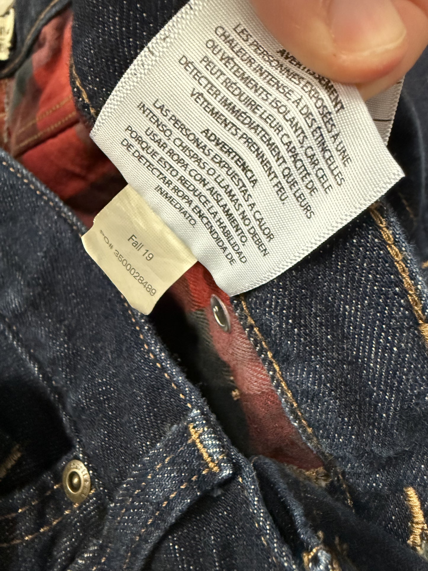 Carhartt Flannel Lined Jeans (6x32)