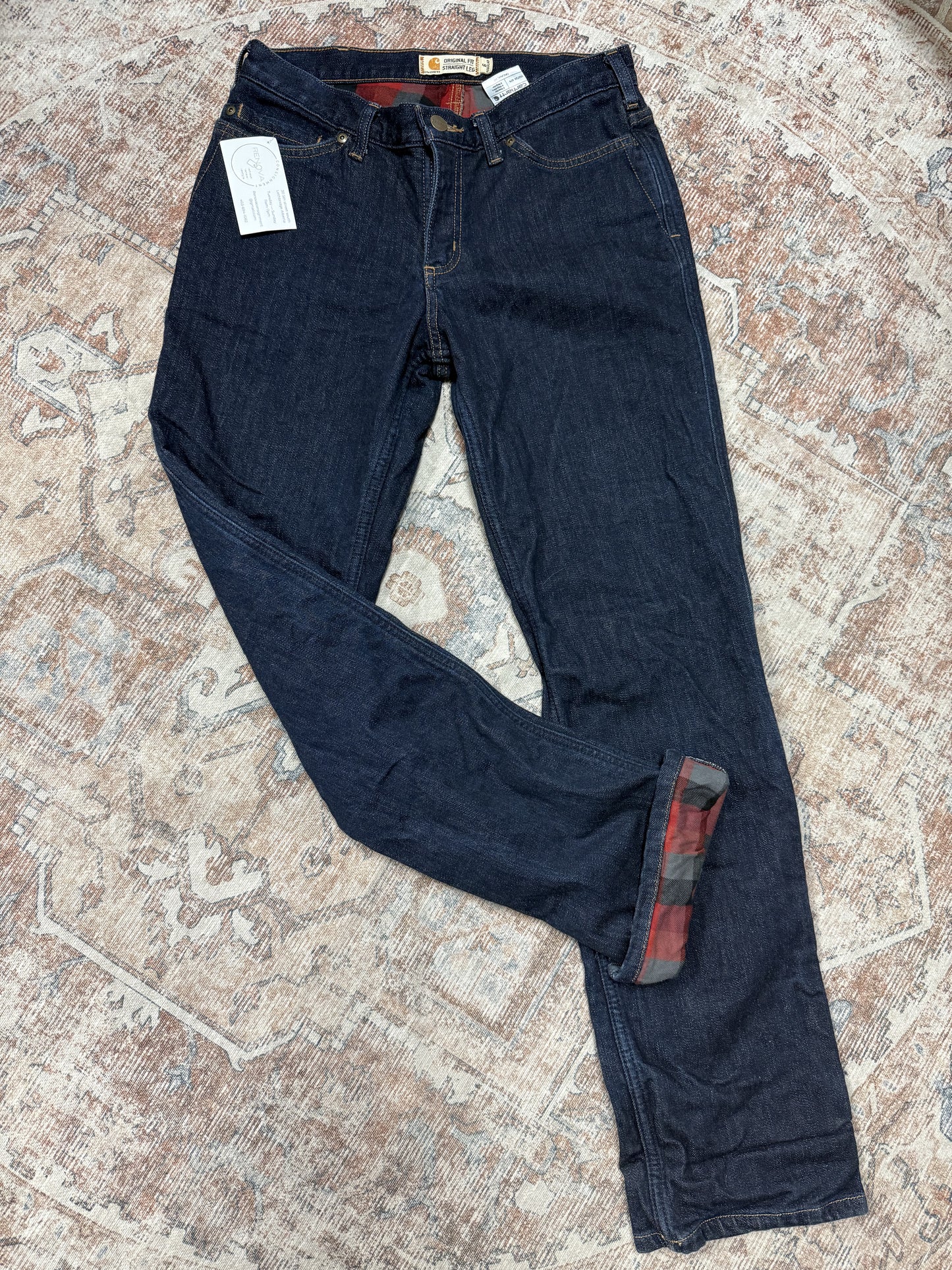 Carhartt Flannel Lined Jeans (6x32)