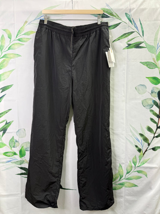 Good American Wide Leg Track Pant (XL)