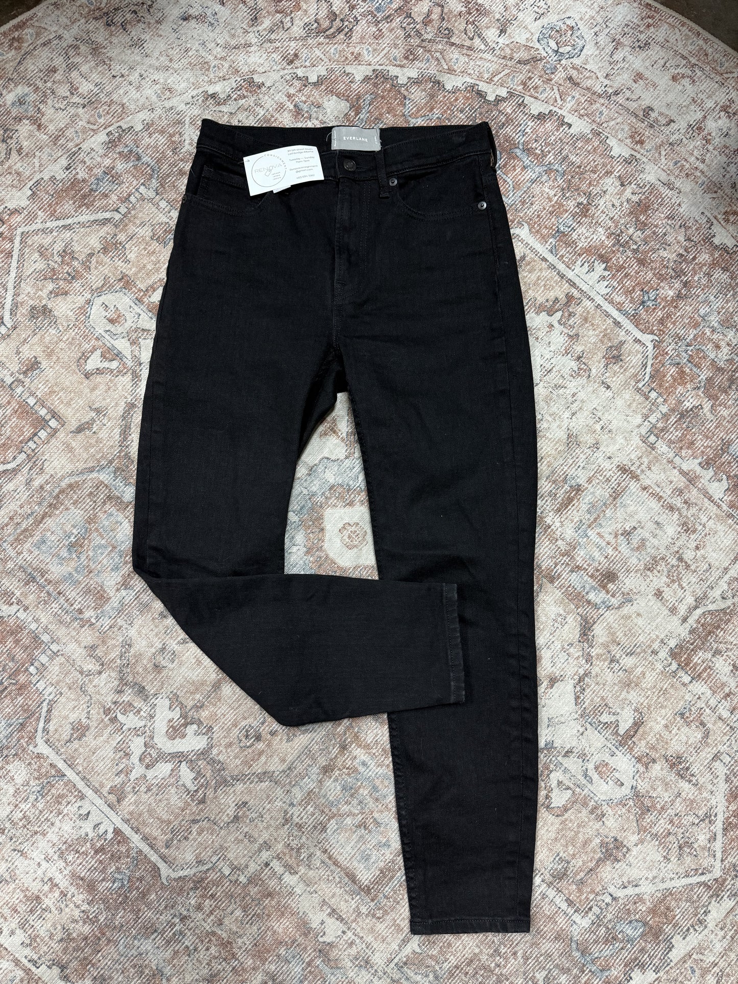 Everlane Straight Ankle HR Jeans (27x26)
