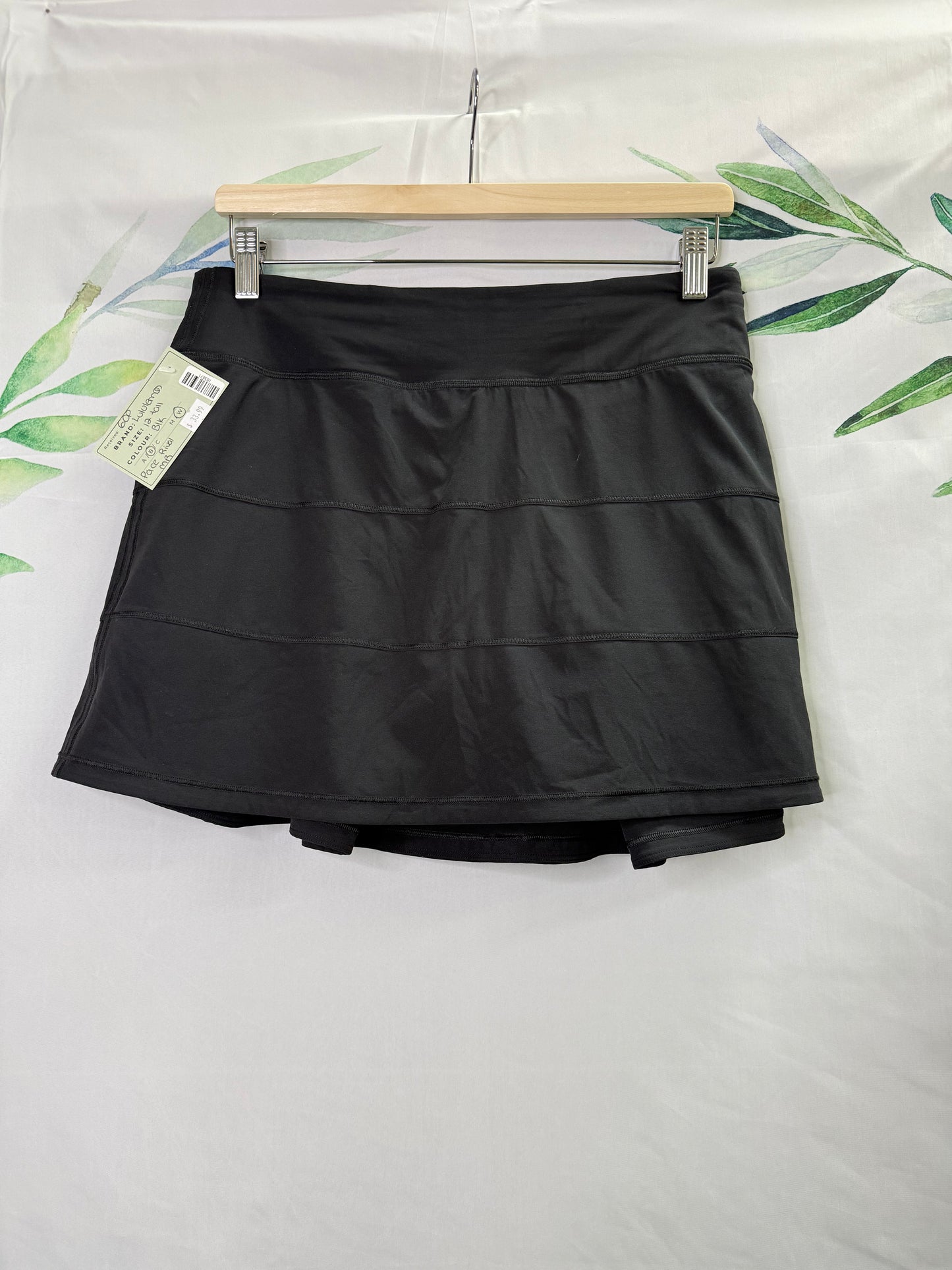 Lululemon Pace Rival MR Skirt (12 Tall)